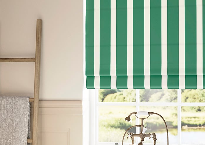 The British Stripe Co. Henry, Liverpool No.1 - Twist&Fit Roman Blind - Image 5